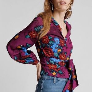 Anthropologie Moulinette Soeurs “Maisie” Blouse
